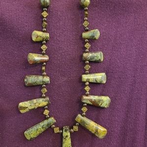 Beautiful stone necklace